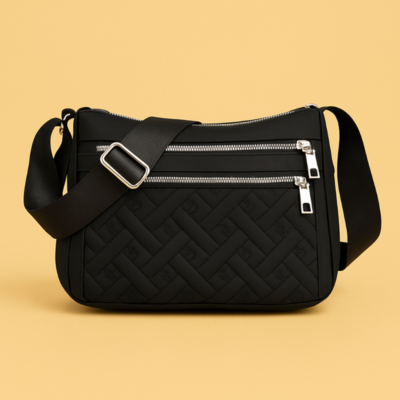 Avenda™ | Nylon axelväska med budbärare