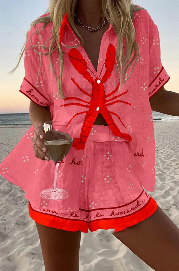Pallina™ | Kort kostym i rosa