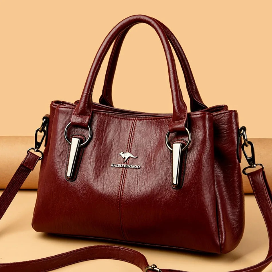 Avenda™ | Crossbody i mjukt skinn