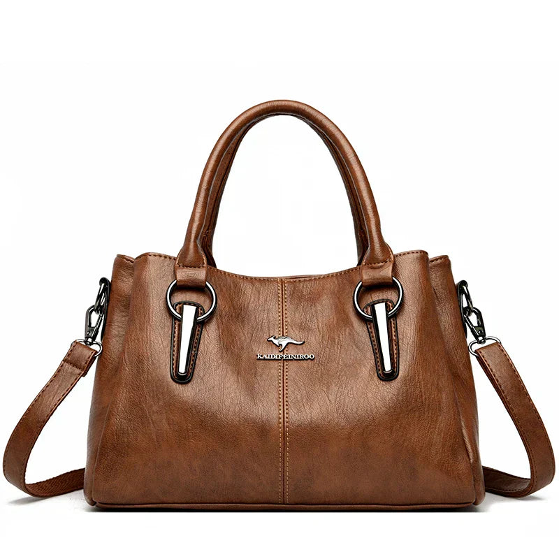 Avenda™ | Crossbody i mjukt skinn