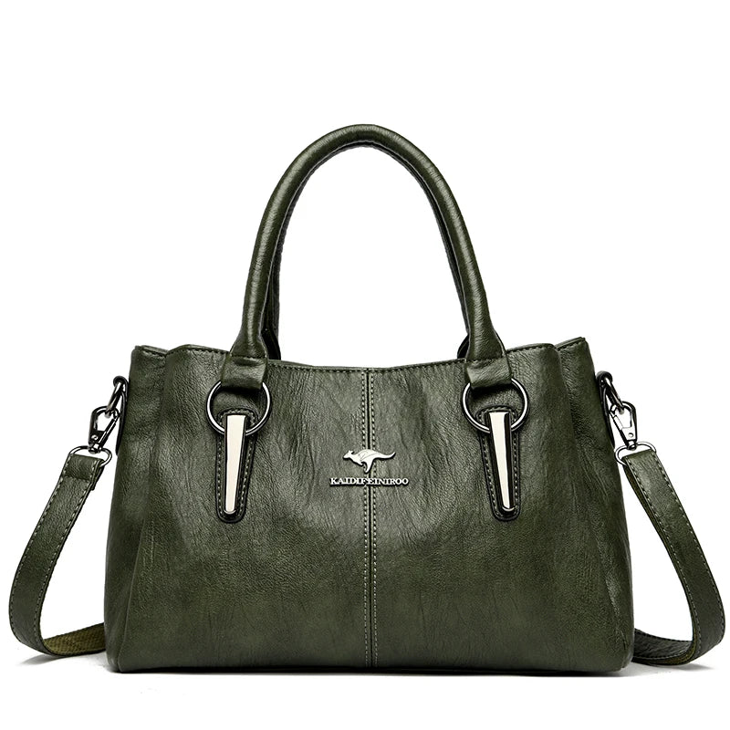 Avenda™ | Crossbody i mjukt skinn