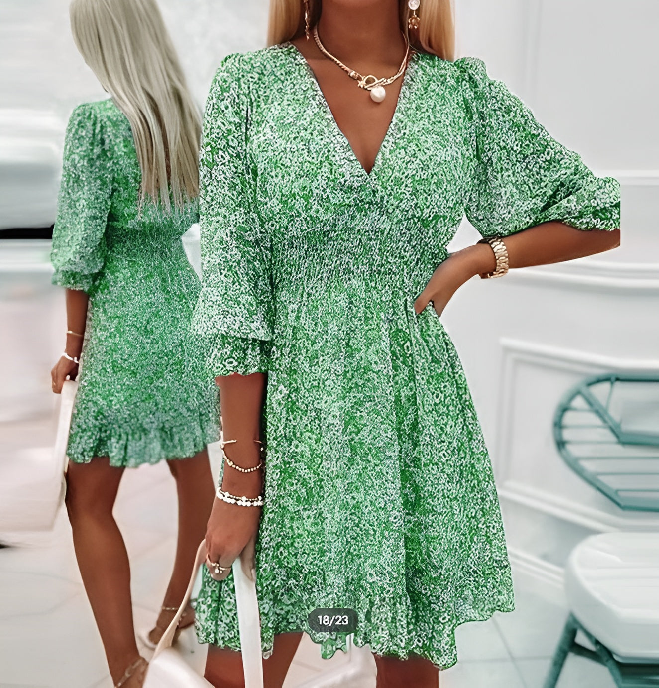 Elvira™ | Sommarklänning i blomstrande komfort