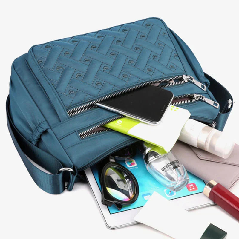 Avenda™ | Nylon axelväska med budbärare